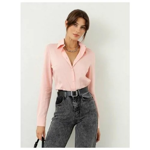Рубашка VIAVILLE, размер 50, розовый