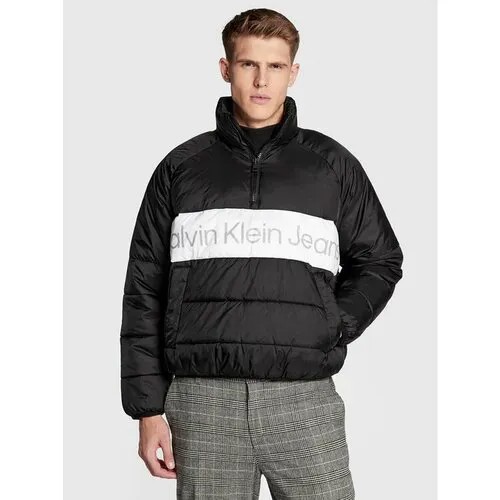 Пуховик Calvin Klein Jeans, размер S [INT], черный