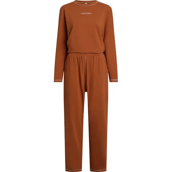 Пижама Calvin Klein 000QS7042E, коричневый
