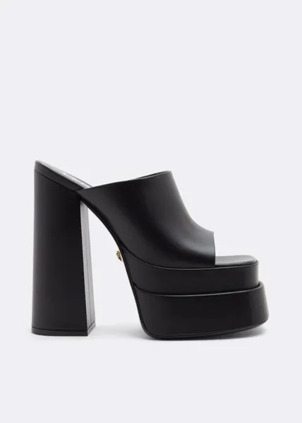 Мюли VERSACE Platform mules, черный