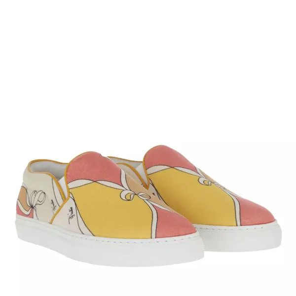 Кроссовки losanghe sneakers rosa/beige Emilio Pucci, мультиколор