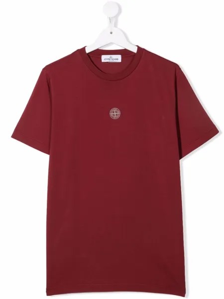 Stone Island Junior футболка с графичным принтом