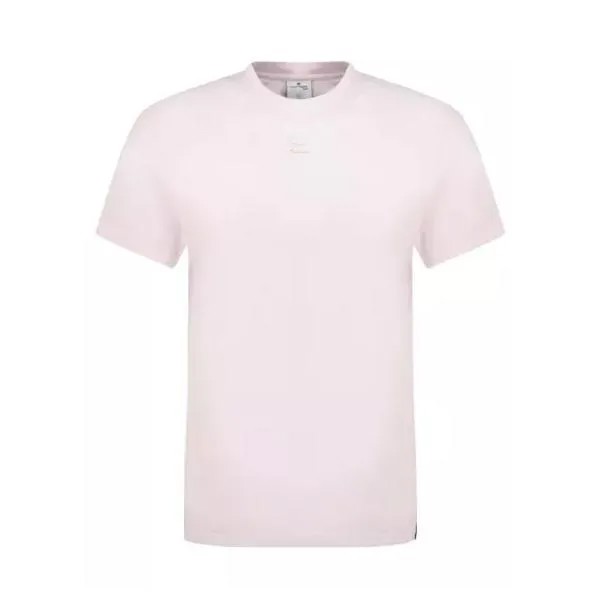 Футболка ac straight t-shirt - cotton - powder Courrèges, розовый
