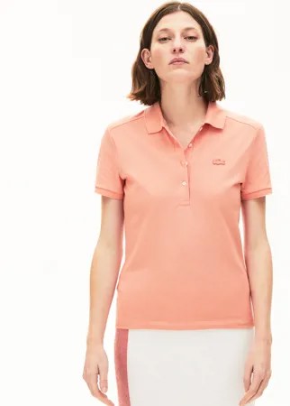 Женское поло Lacoste Slim Fit из эластичного хлопка