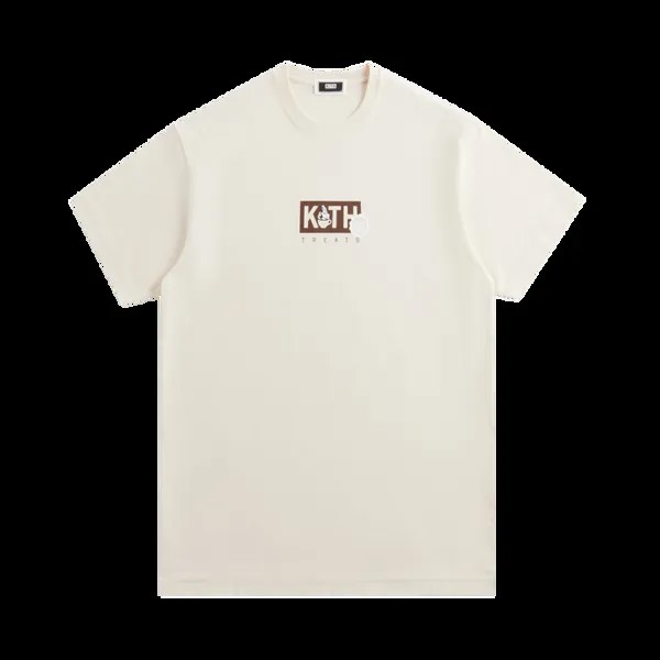 Футболка Kith Treats Coffee 'Waffle', кремовый