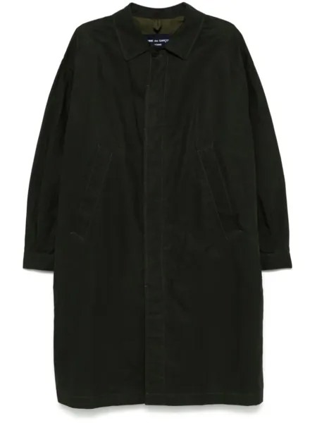 Comme des Garçons Homme однобортное пальто, зеленый