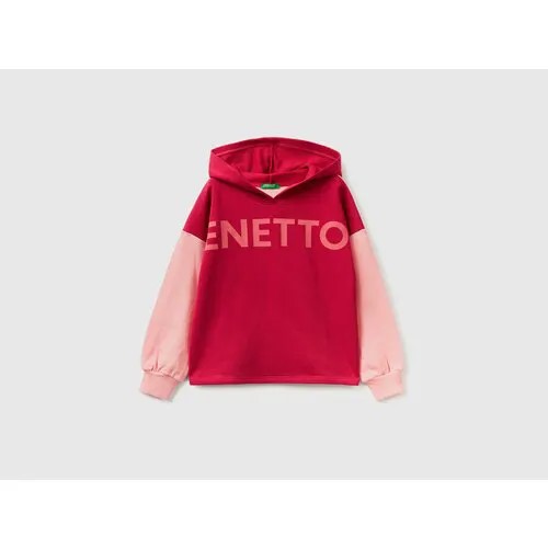 Толстовка UNITED COLORS OF BENETTON, размер 130 (M), розовый