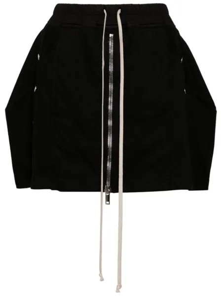 Rick Owens DRKSHDW мини-юбка с заклепками, черный