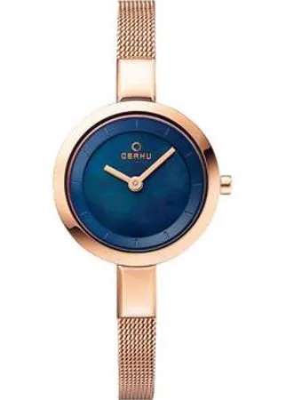 Fashion наручные  женские часы Obaku V129LXVLMV. Коллекция Mesh