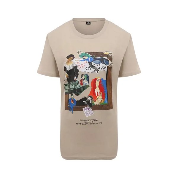 Хлопковая футболка SEETEES x TSUM Seetees