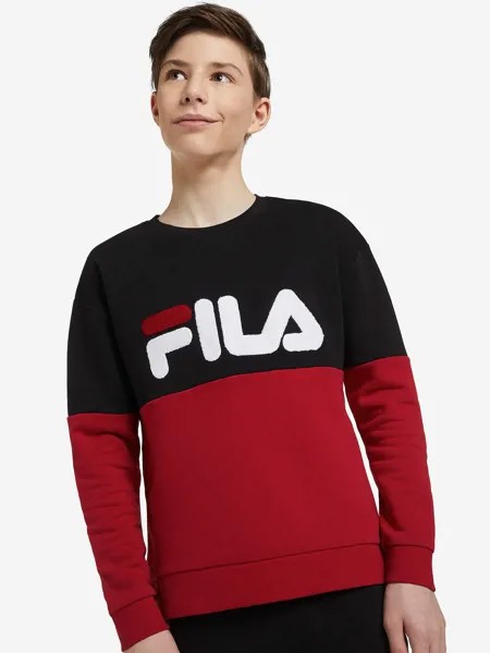 Свитшот для мальчиков FILA, Черный