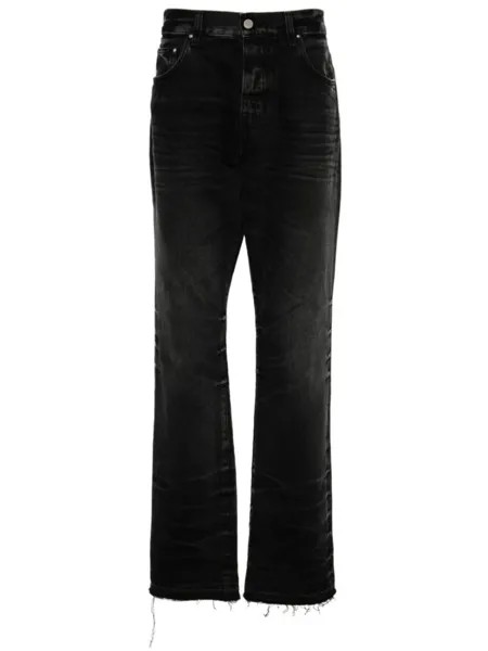 AMIRI джинсы Release Hem прямого кроя, черный
