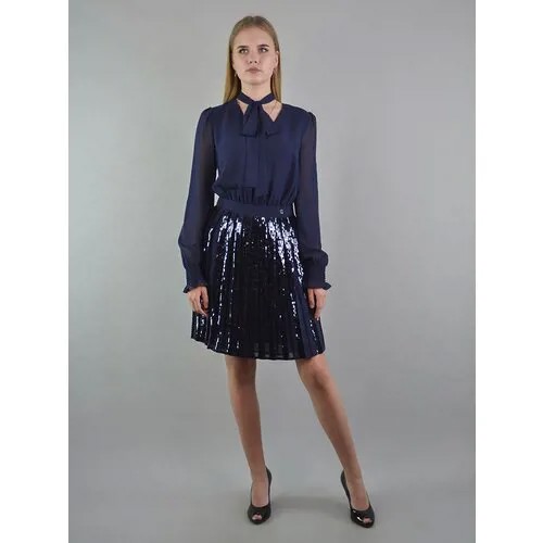 Платье TRUSSARDI, повседневное, размер 40, синий