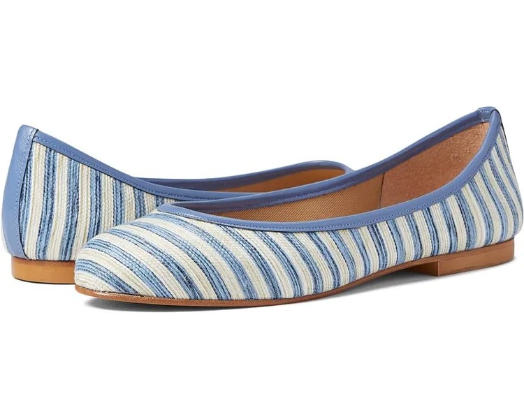 Балетки French Sole Olivia, цвет Jeans Stripes