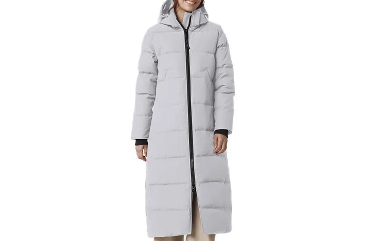 Женский пуховик Canada Goose, цвет silver birch color