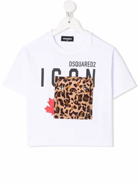 Dsquared2 Kids футболка с карманом
