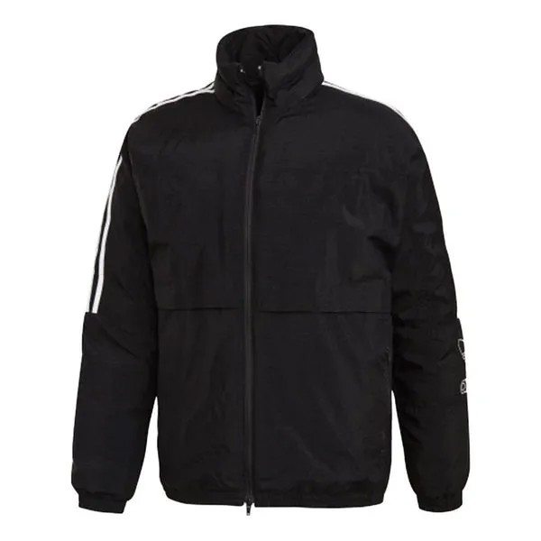 Пуховик adidas originals Outline Tref Lg Stay Warm Sports Stand Collar Down Jacket Black, черный