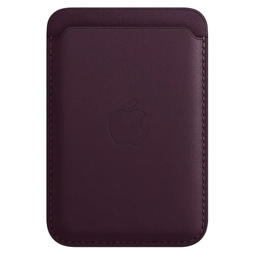 Чехол-бумажник Apple MagSafe кожаный для iPhone 12, iPhone 12 Pro, iPhone 12 Pro Max, iPhone 12 mini, iPhone 13, iPhone 13 Pro, iPhone 13 Pro Max, iPhone 13 mini темная вишня