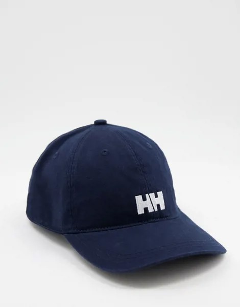 Темно-синяя кепка с логотипом Helly Hansen-Темно-синий