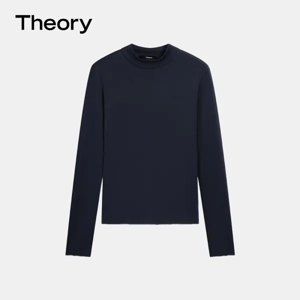 Футболка женская Theory с длинными рукавами, черный