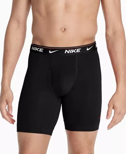 Мужские длинные боксеры Nike Dri-FIT Ultra Comfort — набор из 3 штук, черный