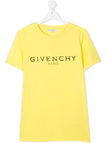 Givenchy Kids футболка с логотипом