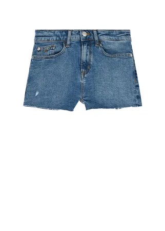 Синие джинсовые шорты Calvin Klein