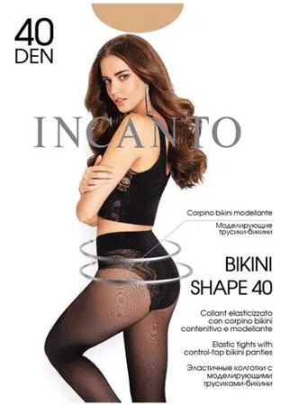 Колготки Incanto Bikini Shape, 40 den, размер 3-M, melon (бежевый)