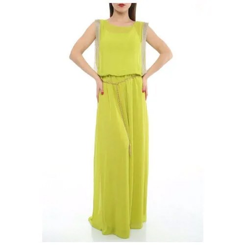 Коктейльные платья BGT Платье длинное в греческом стиле. Разм.48, зеленый