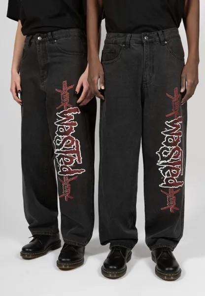 Джинсы свободного кроя CASPER PANT BLIND UNISEX Wasted Paris, цвет faded black