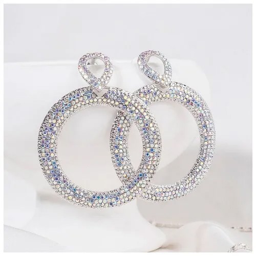 Серьги цепочки Queen Fair, мультиколор