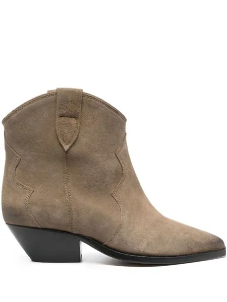 ISABEL MARANT ботильоны на каблуке, коричневый