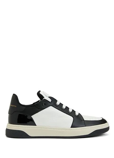 Мужские кожаные кроссовки Giuseppe Zanotti, белый
