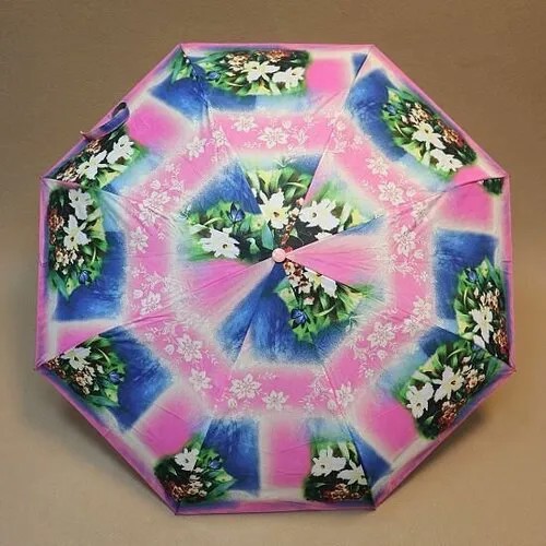 Смарт-зонт Crystel Eden, розовый