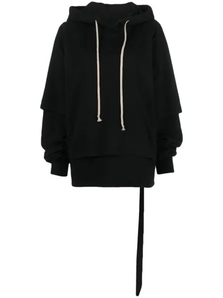 Rick Owens DRKSHDW многослойная рубашка, черный