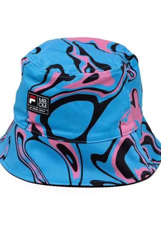 Marcelo Burlon County of Milan x Fila psychedelic bucket hat