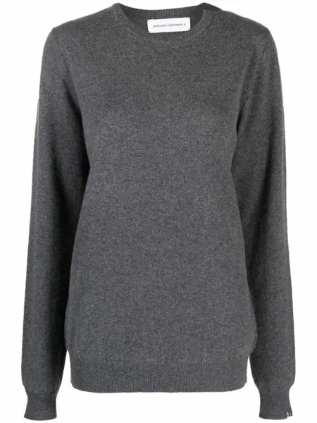 Extreme cashmere джемпер с круглым вырезом, серый