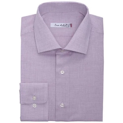 Мужская рубашка Dave Raball 000028-RF, размер 43 176-182, цвет сиреневый