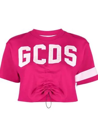 Gcds укороченная футболка с кулиской
