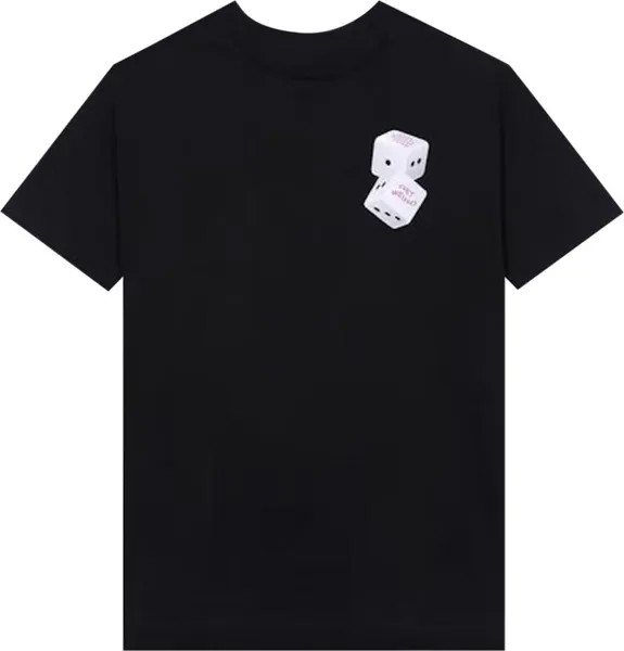 Футболка Anti Social Social Club Best Of Luck Tee 'Black', черный