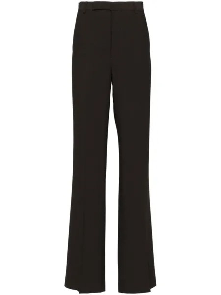 Rick Owens брюки прямого кроя, серый