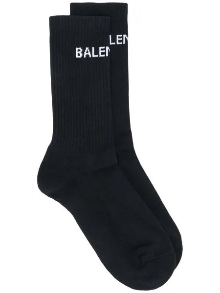 Balenciaga теннисные носки с логотипом
