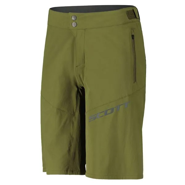 Шорты Scott Endurance LS/FIT Padded, зеленый