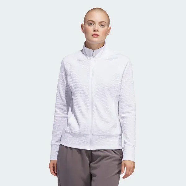 Текстурированная куртка Ultimate365 Adidas, цвет White