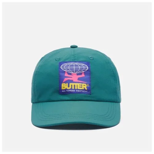 Кепка Butter Goods Terrain 6 Panel зелёный, Размер ONE SIZE