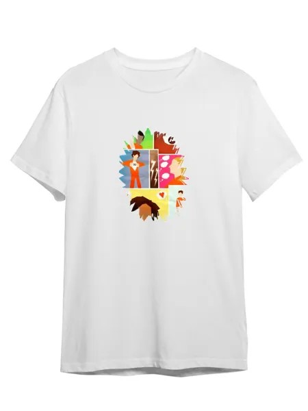 Футболка унисекс СувенирShop Отбросы/Сериал/Misfits 11 белая L