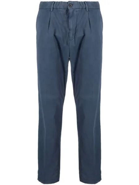 Corneliani прямые брюки чинос, синий