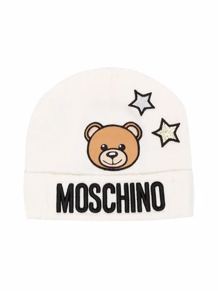 Moschino Kids шапка бини Teddy Bear