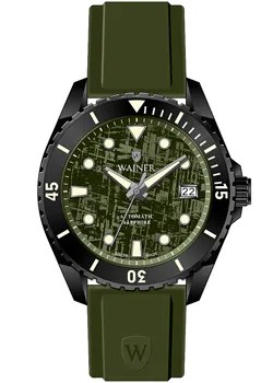 Швейцарские наручные  мужские часы Wainer WA.25110C. Коллекция Automatic