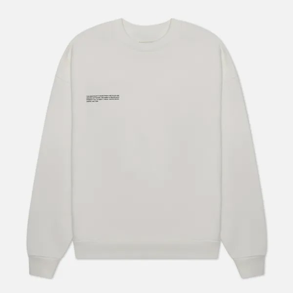 Мужская толстовка PANGAIA 365 Basic Signature Crew Neck белый, Размер XL